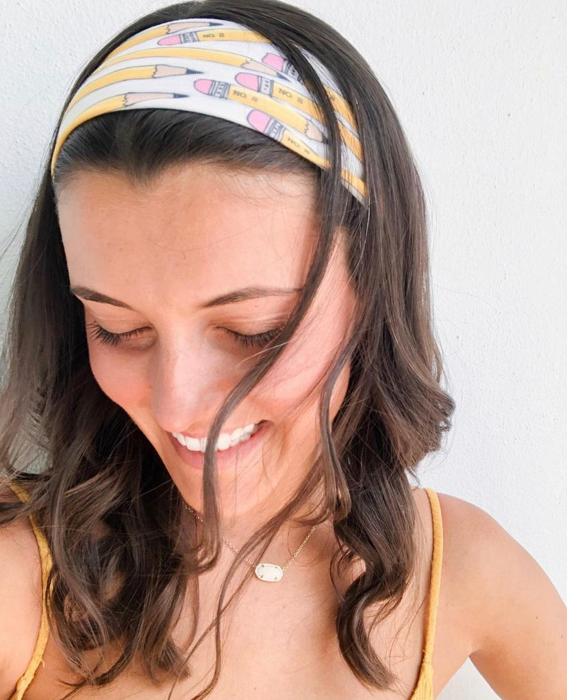 Pencil Knotties Headband Knotties Headbands