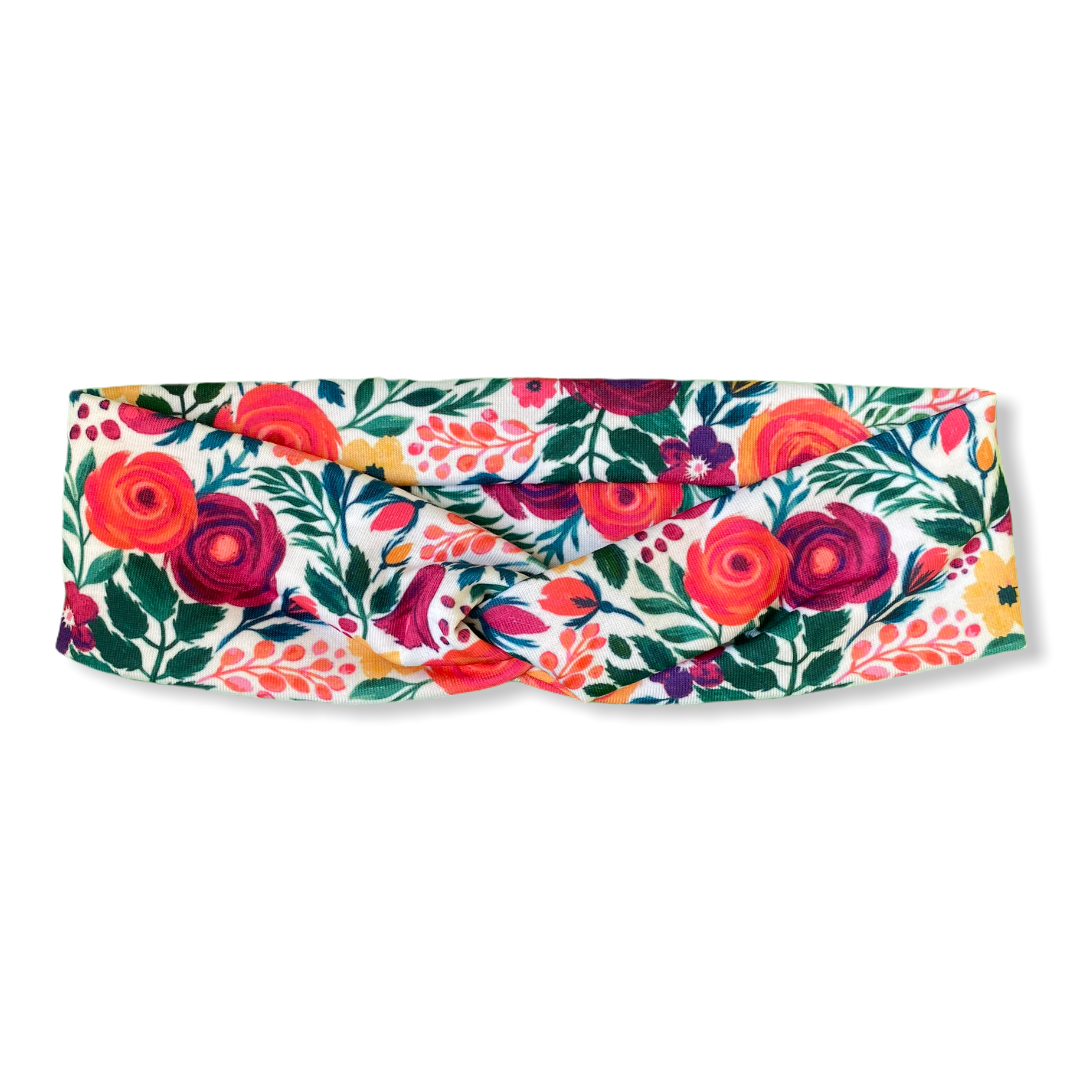 Garden Rose Knotties Headband Knotties Headbands