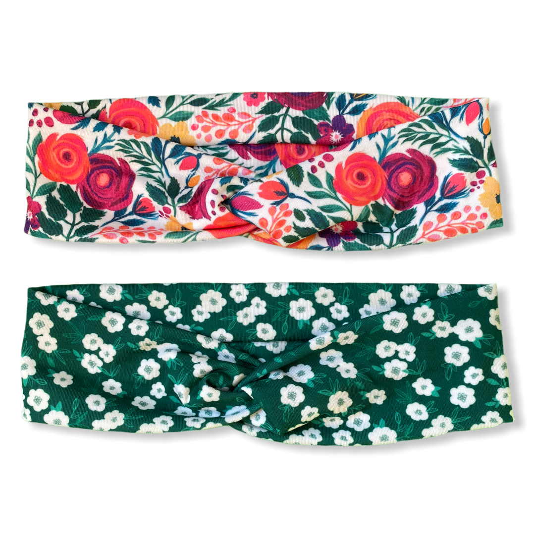 Garden Rose Knotties Headband Knotties Headbands