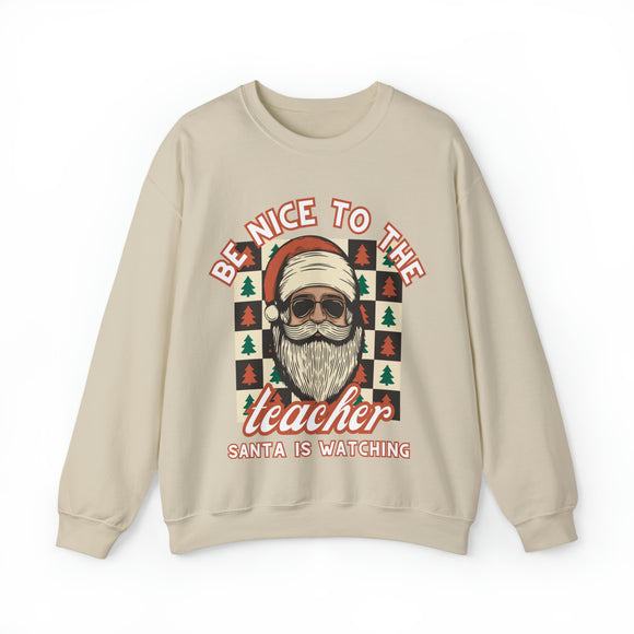 Santa is Watching Crewneck Sweatshirt