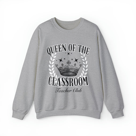 Queen of the Classroom Crewneck Sweatshirt