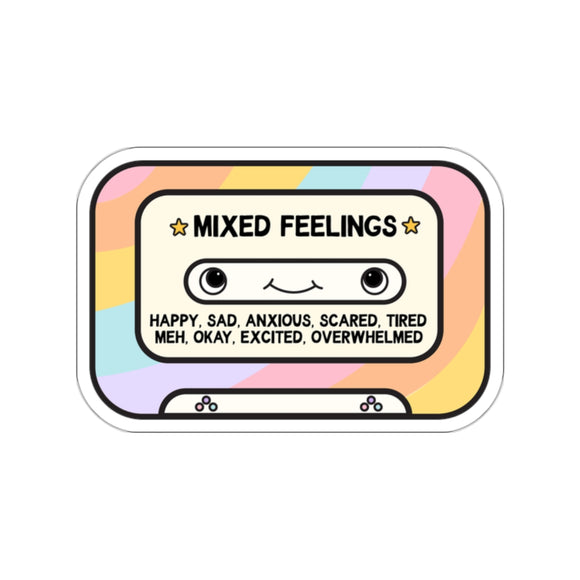 Mixed Feelings Sticker