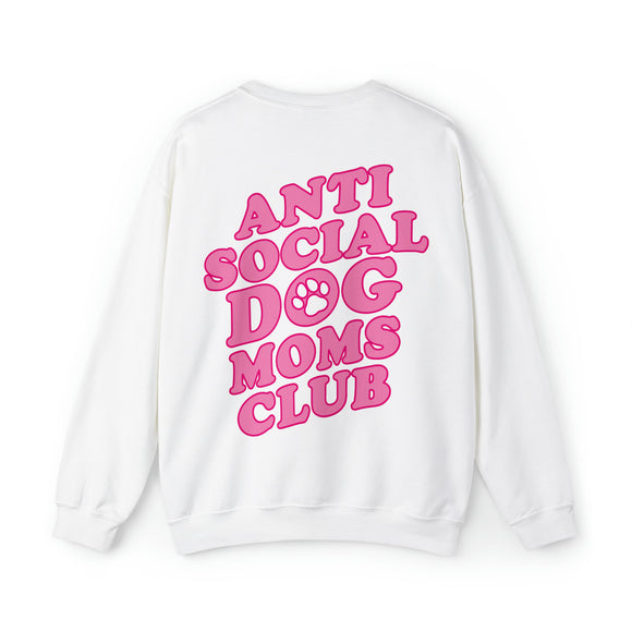 Anti-Social Dog Mom's Club Crewneck Sweatshirt