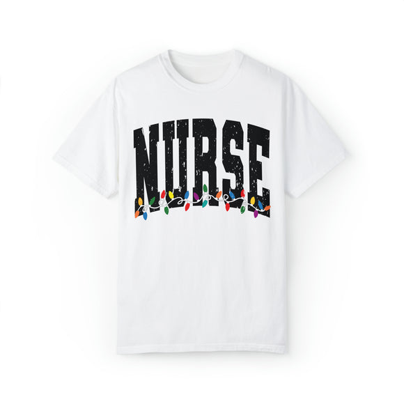 Nurse Holiday String Lights T-shirt