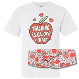Teaching is a Work of Heart Tee