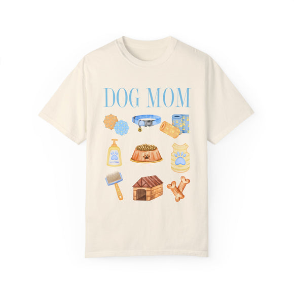 Dog Mom (Blue) T-shirt