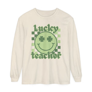 Lucky Teacher Long Sleeve T-Shirt