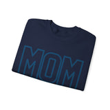 Blue MOM Monochromatic Navy Crewneck Sweatshirt