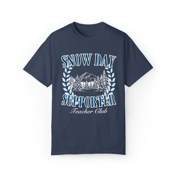 Snow Day Supporter Teacher T-shirt
