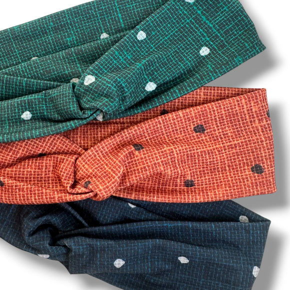 Woven Polka Dots Knottie