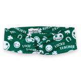 Lucky Teacher Knotties Headband