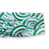 Green Rainbows Knotties Headband