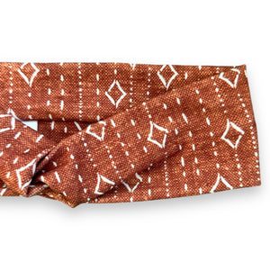 Diamonds on Rust Knotties Headband