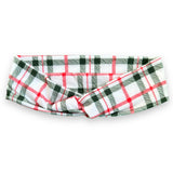 Christmas Plaid Knotties Headband