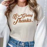 It's Giving Thanks Short Sleeve Tee