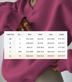 Espresso Brown Favorite Teacher Embroidered V-neck Crew Sweatshirt