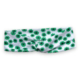 Green Flowers Knotties Headband