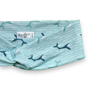 Whales Knotties Headband