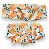 Orange Citrus Knotties Headband