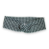 Checkered (Black) Knotties Headband