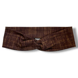 Brown Linen Knotties Headband