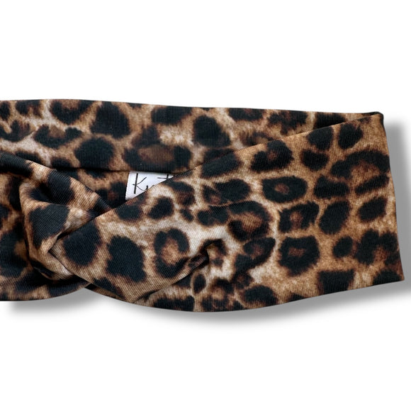 Cheetah Sister Knotties Headband