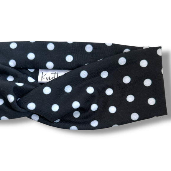 Polka Dots Knotties Headband