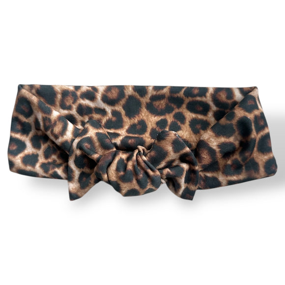 Cheetah Sister Bow