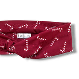 Candy Cane Knotties Headband