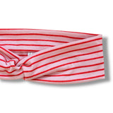 Pink and Red Stripes Knotties Headband