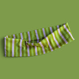 Neon Green Stripes Flat Knotties Headband