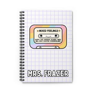 CUSTOM Mixed Feelings Spiral Notebook