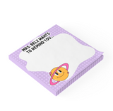 CUSTOM Reminder Sticky Note Pad (Purple)