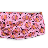 Pink Pumpkins Knotties Headband