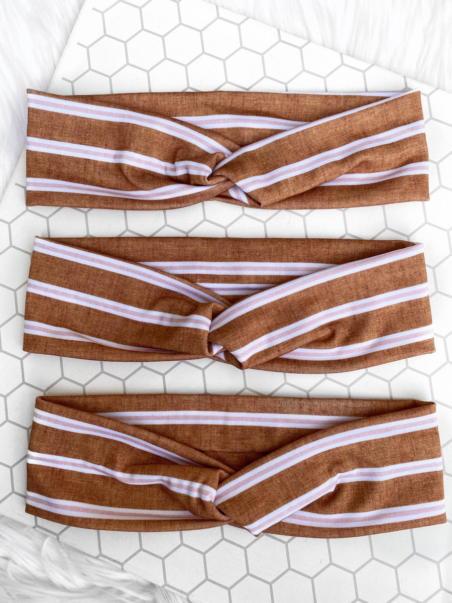 70s Stripes Knotties Headband Knotties Headbands