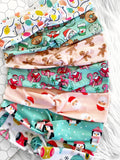 Pink Santa Knotties Headband