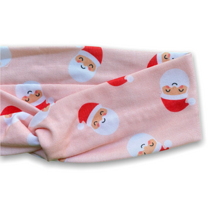Pink Santa Knotties Headband