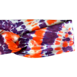 Orange & Purple Tie Dye Knottie