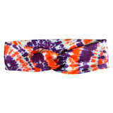 Orange & Purple Tie Dye Knottie